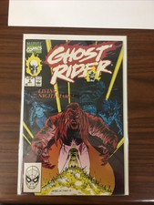 GHOST RIDER #8 Living Nightmare 1990 Marvel Comic Book.    (E)