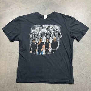 Vintage Y2K Delta Godsmack Power Hour Tour 2011 Shirt Mens XL Black Preowned - Picture 1 of 5