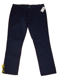 HARVIC GALAXY School Uniform STRETCH SKINNY PANTS Navy Blue Sz J22 40" x 29" NWT - Picture 1 of 9