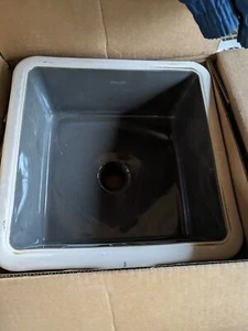 Kohler K8188-58 Verticyl 13" Square Undermount Bathroom Sink in Thunder Grey - Picture 1 of 1