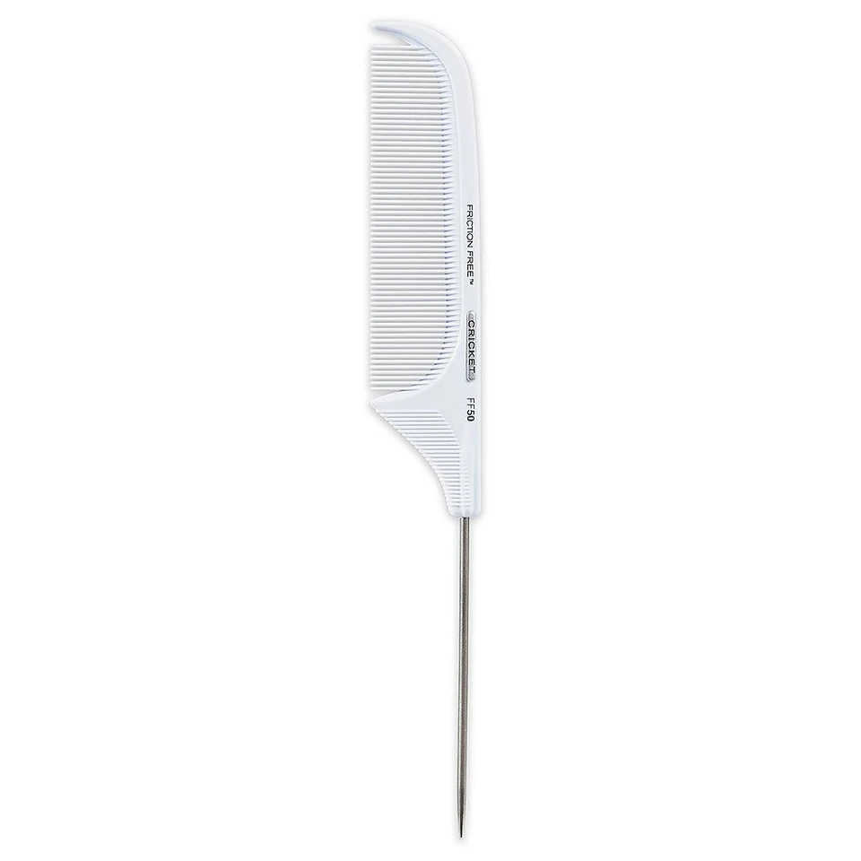 Cricket Friction Free 50 Fine Tooth Rattail Comb #CT-5515256 - Image 1 of 1