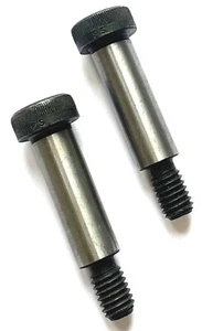 1/2 x 1-1/2" TORNILLO DE HOMBRO - CABEZA DE ENCHUFE - ACABADO NEGRO ACERO ALEACIÓN - 2 PIEZAS - Imagen 1 de 11