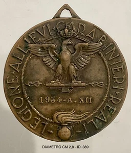 CC.RR. LEGIONE ALLIEVI CARABINEROS REALI MEDAGLIA A.XII° 1934 REGIO ESERCITO - Imagen 1 de 6