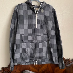 BAND OF OUTSIDERS BARNEYS NY ARTISANAL RARE Quilt Pullover ANORAK MENS - Picture 1 of 12