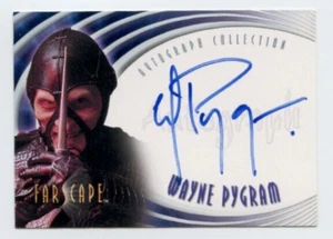 Farscape Wayne Pygram Scorpius A9 auto - Picture 1 of 1