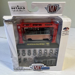 M2 Machines Model Kit 1959 VW Microbus Deluxe USA Model 1:64 Scale Diecast R15 - Picture 1 of 6