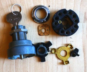 vintage porsche 356 ignition key switch k390 - Bild 1 von 16
