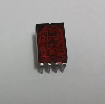 1x HP # 5082-7300 - 7.4 mm (.29 in) RED DOT LED Display Matrix mit Decoder neu - Bild 1 von 4