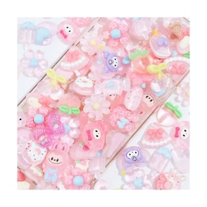 Dijes 100 PIEZAS Dijes Kawaii Flatback Resina Para Manualidades, Cabujón para Proyecto Hágalo Usted Mismo... - Imagen 1 de 4