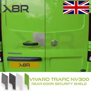 Vivaro Trafic NV300 Rear Door Drill Repair Shield Protector Guard Plate Security - Picture 1 of 11