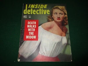 Inside Detective Magazine Nov. 1950, Vintage Ads - Imagen 1 de 4