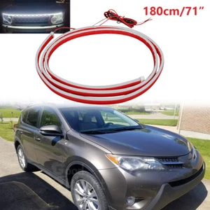 Tira de luces LED para capó de coche DRL flexible luz de circulación diurna para Toyota RAV4 71"" - Imagen 1 de 19