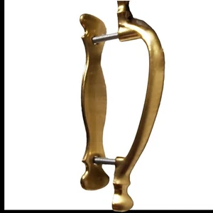 Manijas de gabinete de latón vintage de 5" con placas traseras por 2 piezas o todas... Compra más ahorra LEER - Imagen 1 de 11