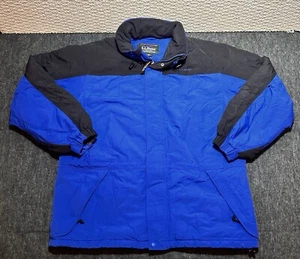 Chaqueta De Colección LL Bean Thinsulate 3M Azul Negra Para Hombre XL - Imagen 1 de 9