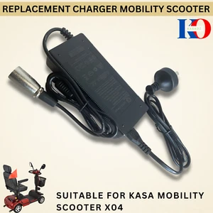 24V 2A Replacement Li-ion Battery Charger for Kasa Electric Mobility Scooter X04 - Picture 1 of 10