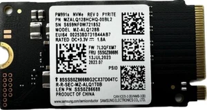 Samsung PM991 128GB M.2 NVMe SSD PCIe 3.0 x4 2242 PC Laptop Notebook Festplatte - Bild 1 von 3