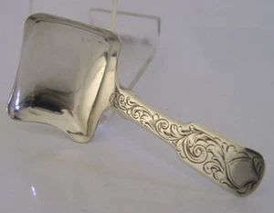 BEAUTIFUL ENGLISH VICTORIAN SOLID STERLING SILVER CADDY SPOON 1842 - Picture 1 of 6