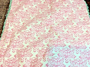 Funda de almohada West Elm Rhode Lotus Print 20x20 ¡NUEVA! Albaricoque brandiado 100 % algodón - Imagen 1 de 1