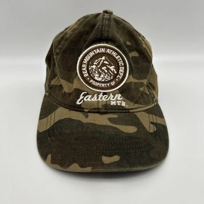 Gorra Bear Mountain con correa trasera verde camuflaje talla 8-14 atlética niños niños jóvenes Foto 1 de 4