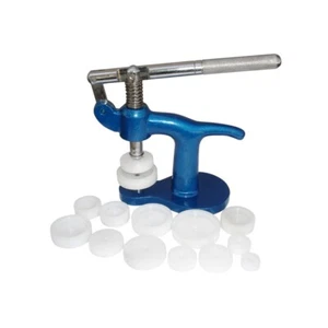 Watch Glass Fitting Machine with 14 Nylon Dies Professional Watch Repair Tool - Picture 1 of 1