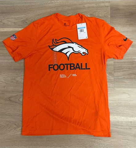 Denver Broncos Men's Nike On Field Sideline Dri-FIT Tee Medium NWT FREE SHIPPING Cover