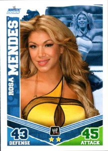 2010 Topps Slam Attax WWE Mayhem Wrestling Game Card TCG Rosa Mendes Rookie RC - Bild 1 von 1