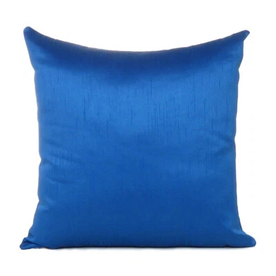 OUSSUM Cover Solid Color Sofa Pillow Case Cushion Square Home Decor Royal Blue 18x18