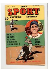 True Sport Picture Stories v4 #9 VG/F Complete Golden Age Street & Smith 1948