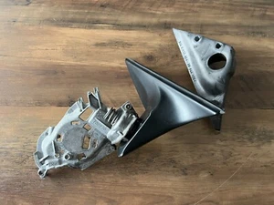 BMW 7 F01 F02 F03 F04 GENUINO Espejo Derecho Base RHD Plegable Negro Mate - Imagen 1 de 13