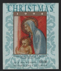 Australia 1994 $8 Christmas Booklet Sc# 1392a NH - Picture 1 of 1