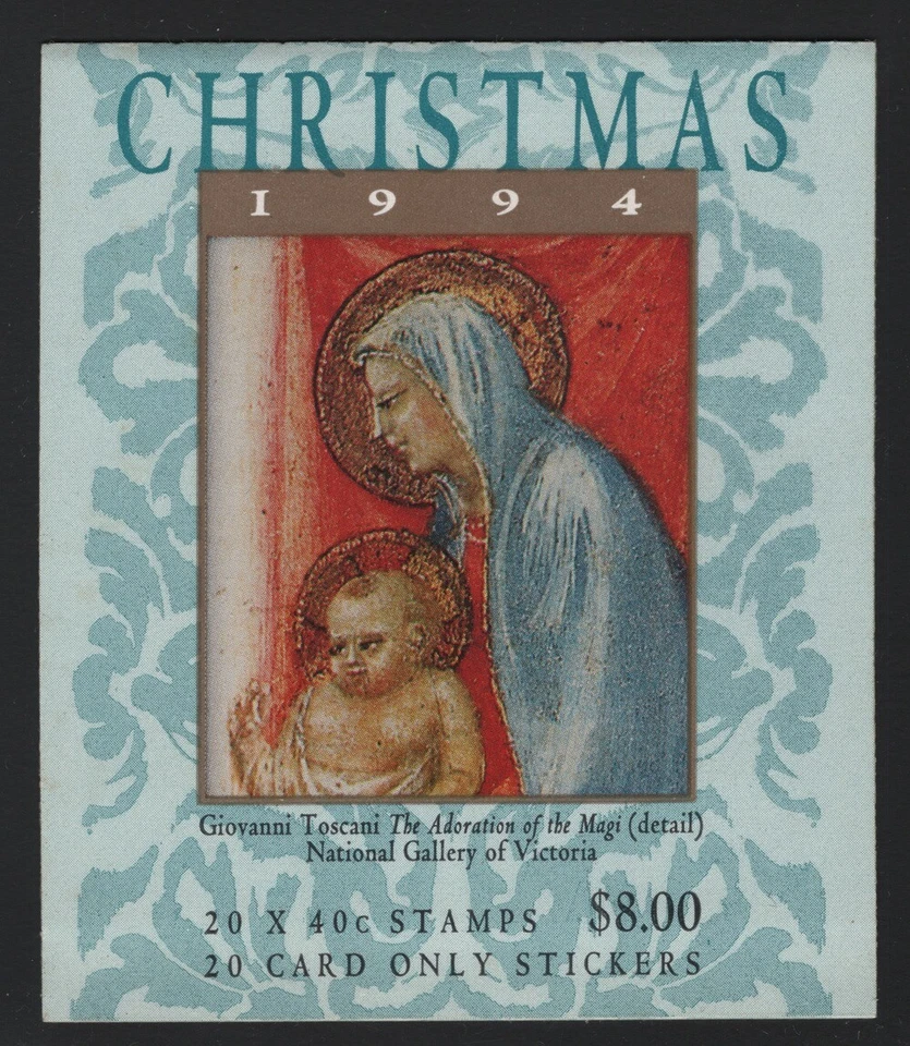 Australia 1994 $8 Christmas Booklet Sc# 1392a NH - Image 1 of 1