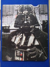Darth Vader Frame Puzzle Kenner 1983 Star Wars ROTJ 15 pcs Return of the Jedi
