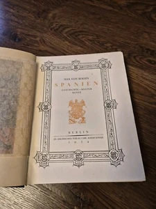 Max Von Boehn Spanien Geschichte Kultur Kunst 1924 Buch Berlin - Bild 1 von 7