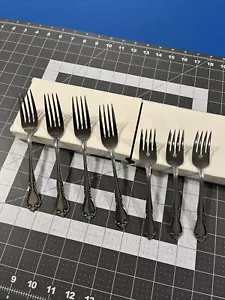 AMC Creon (4) Dinner Forks (3) Salad Forks Stainless Japan Flatware - Picture 1 of 10
