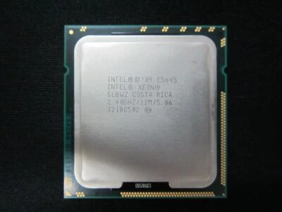 Intel Xeon E5645 2.40 GHz SLBWZ 6 Cores 12 80 W Threads LGA1366 CPU Processor - Image 1 of 4