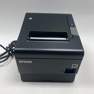 Epson TM-T88VI POS Compact Thermal Receipt Printer Ethernet USB TESTED, CLEANED - Picture 1 of 13