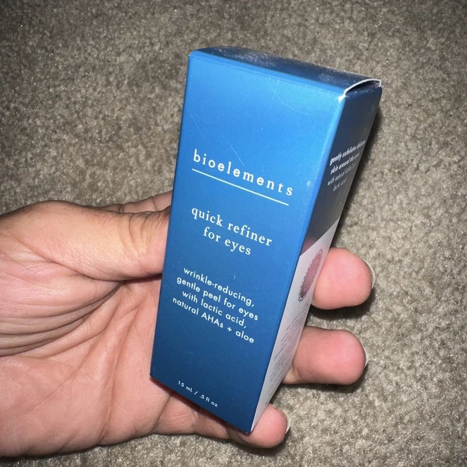 Bioelements Quick Refiner For Eyes Wrinkle Reducing Peel For Eyes New Sealed - Image 1 of 4