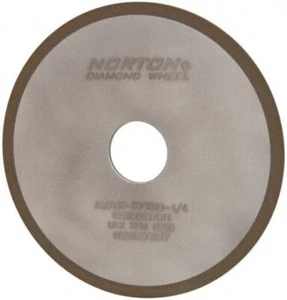 NORTON ABRASIVE 6" x 1/8" x 1-1/4" Straight Diamond Wheel, 66260273617 - Picture 1 of 2