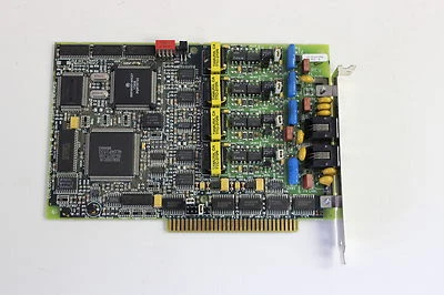 DIALOGIC DIALOG/4 ISA 4 PORT VOICE BOARD 85-0163-006 04-1548-001 WITH WARRANTY - Image 1 of 3