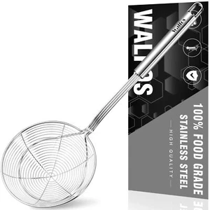 Spider Strainer - 5.5 Inch Stainless Steel Fryer Scoop Kitchen Spider Skimmer... - Picture 1 of 6