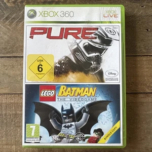 Pure / LEGO Batman - Xbox 360 Lieferung in Originalhülle mit Anleitungen (2 Spiele) - Bild 1 von 6