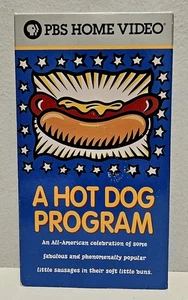 A Hot Dog Program (VHS, 2000) Documentary, Famous Hot Dogs Across The Country - Foto 1 di 4