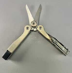 Schrade Tough Chip 10 in One Compact Mini Multi Tool Belt Sheath - Picture 1 of 14