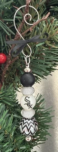 Handgefertigte Chicago White Sox Ornament-Perlen MLB Fan Geschenk-Baseball Dekor - Bild 1 von 4