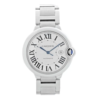 Reloj Cartier Ballon Bleu W69012Z4 3001 automático 42 mm acero inoxidable para hombre Foto 1 de 4