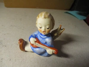 Hummel Goebel Figur ENGEL MIT LAUTE & Kerzenhalter TMK 3 Germany L156 LK - Bild 1 von 4