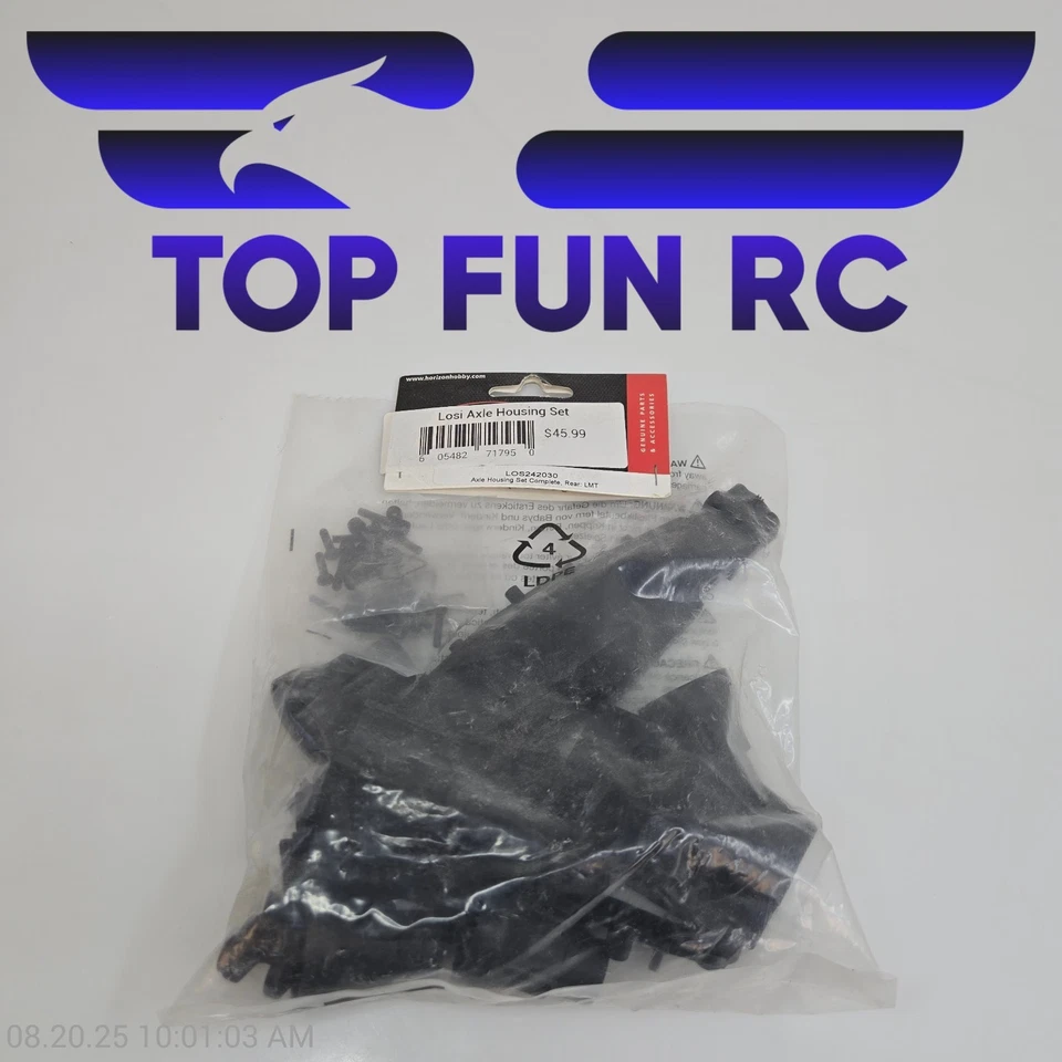 Losi LOS242030 Axle Housing Set Complete, Rear For LMT - Image 1 of 1