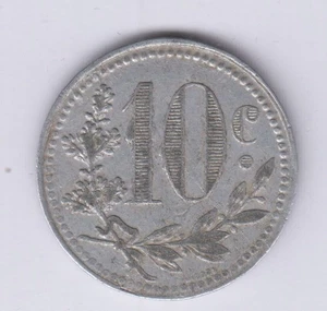 ARGELIA Ch de commerce d'Alger - 10 céntimos 1921 sin marca (alg12) - Imagen 1 de 2