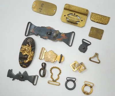 Adornos japoneses, mini cierres, piezas pequeñas, Maekanagu original, etc. 0804F13 Foto 1 de 4