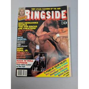 Revista Ringside Wrestling enero 1986 11 Von Erichs Rick Martel Bruiser Brody - Imagen 1 de 6